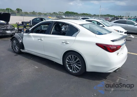 2019 Infiniti Q50 3.0T Luxe/3.0T Signature Edition/3.0T Sport из США, поврежденный, VIN JN1EV7AR9KM514134